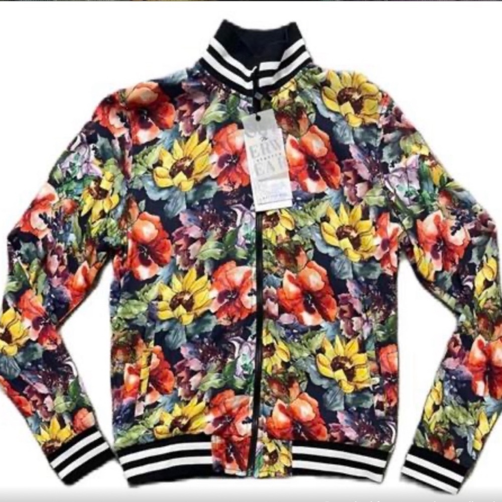 Cactus Floral Bomber Jacket